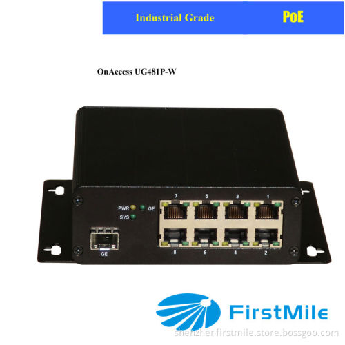 Managed Industrial Poe Switch Onaccess Ug481p-W